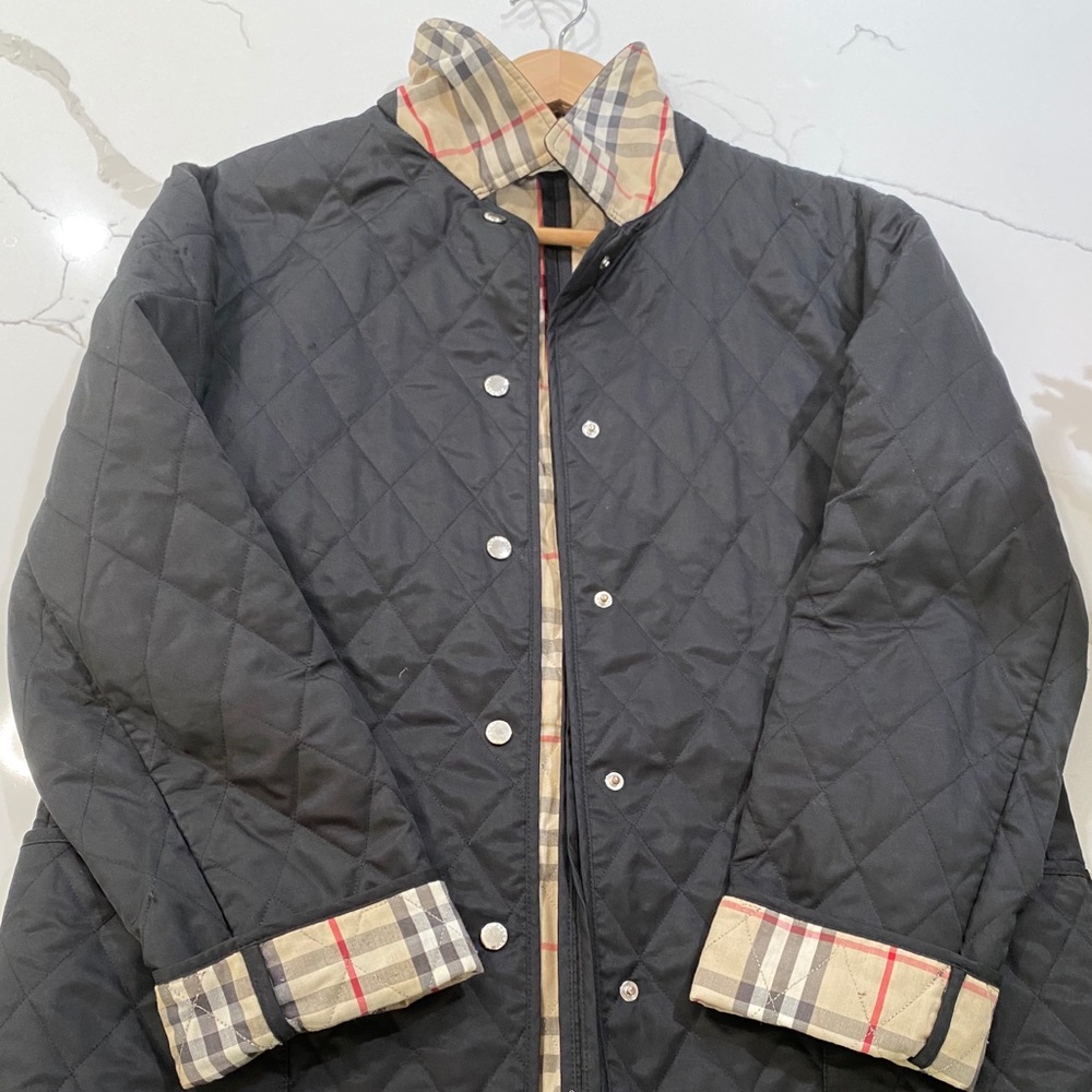 Burberry quilted jacket